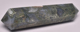 MOSS AGATE DOUBLE POINT WAND P1042