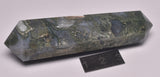MOSS AGATE DOUBLE POINT WAND P837