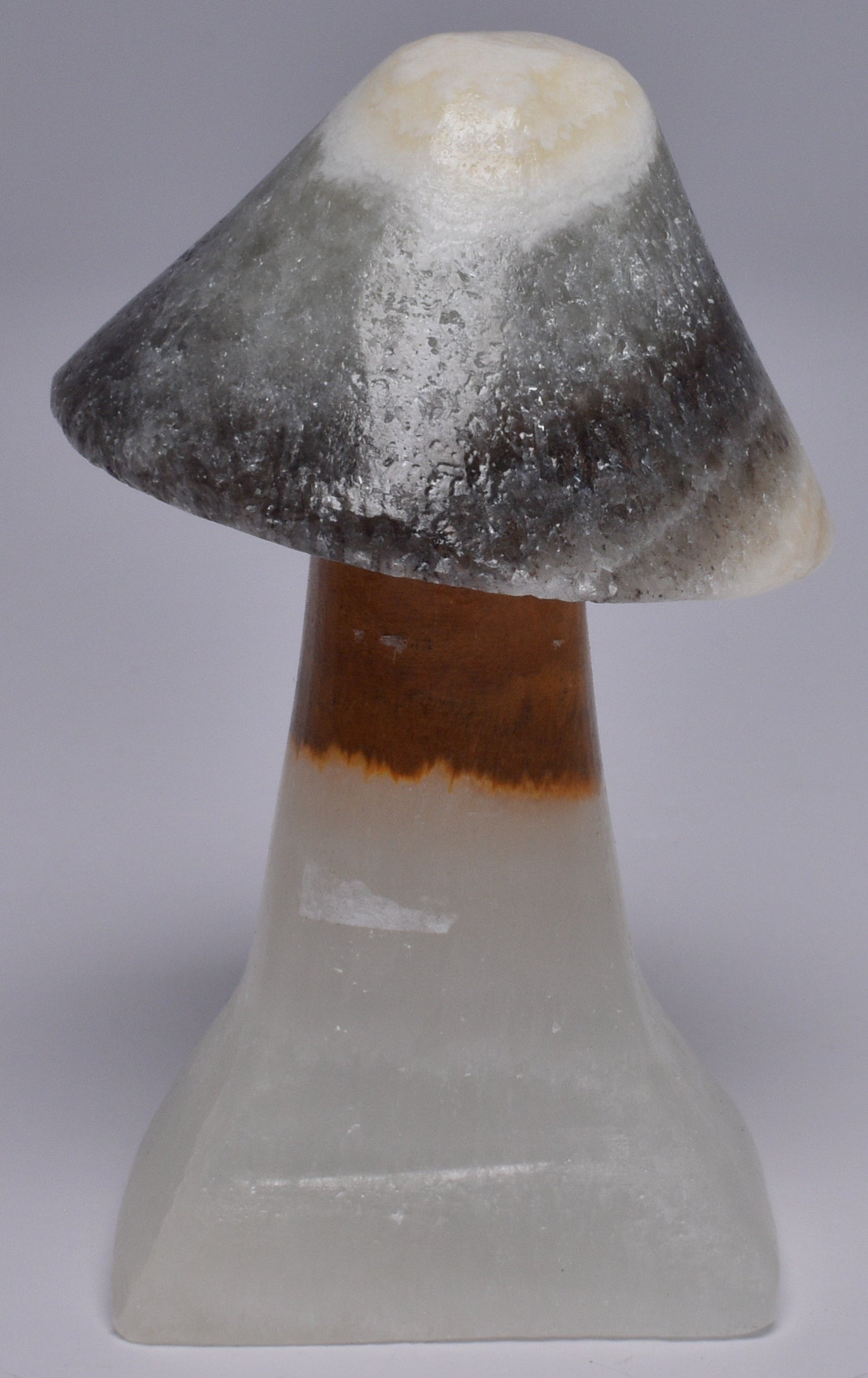 ARAGONITE MUSHROOM CARVING P1046