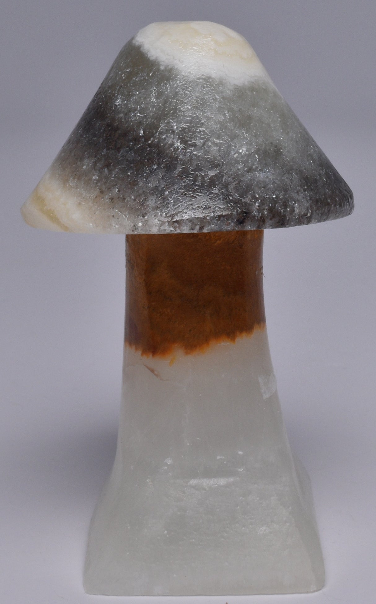 ARAGONITE MUSHROOM CARVING P832