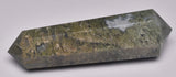 MOSS AGATE DOUBLE POINT WAND P1051