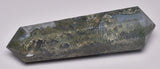 MOSS AGATE DOUBLE POINT WAND P1051