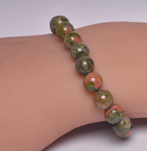 UNAKITE CRYSTAL BRACELET J246