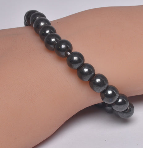 HEMATITE CRYSTAL BRACELET J253