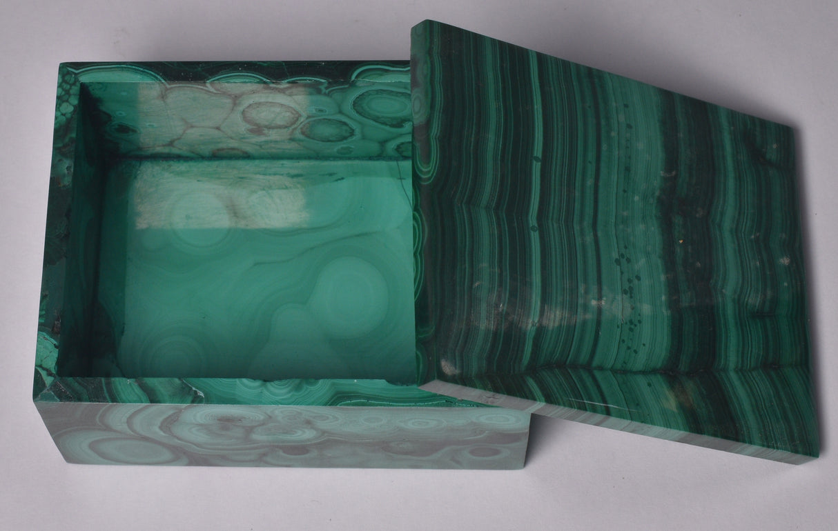 MALACHITE TRINKET BOX P466