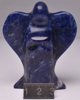 SODALITE ANGEL CARVING 7.5 CM P741