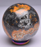 BumbleBee Jasper Polished Crystal Sphere, INDONESIA P746