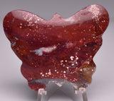 RIVER JASPER BUTTERFLY CARVING P749