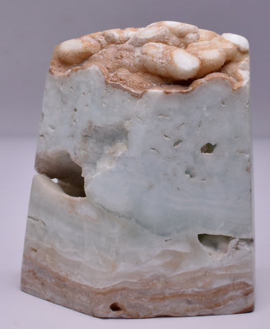 CARIBBEAN CALCITE CARVED FREEFORM P752