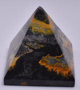 BUMBLEBEE JASPER CRYSTAL PYRAMID CARVING 5 CM P754
