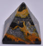 BUMBLEBEE JASPER CRYSTAL PYRAMID CARVING 5 CM P754