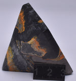 BUMBLEBEE JASPER CRYSTAL PYRAMID 5 CM P754