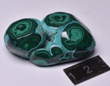 MALACHITE POLISHED CRYSTAL FREEFORM P507