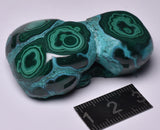 MALACHITE POLISHED CRYSTAL FREEFORM P507