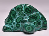 MALACHITE POLISHED CRYSTAL FREEFORM P578