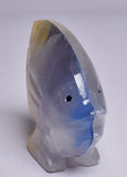 DYED ONYX FISH CARVING P205