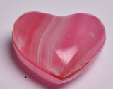 DYED ONYX HEART CARVING P905