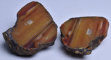 AGATE CREEK, Polished AGATE Pair, AUSTRALIA P275