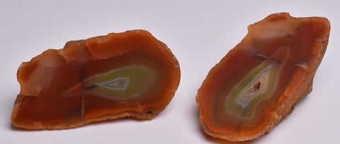 AGATE CREEK, Polished AGATE Pair, AUSTRALIA P278