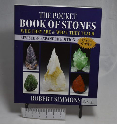 THE POCKET BOOK OF STONES by ROBERT SIMMONS (B01)